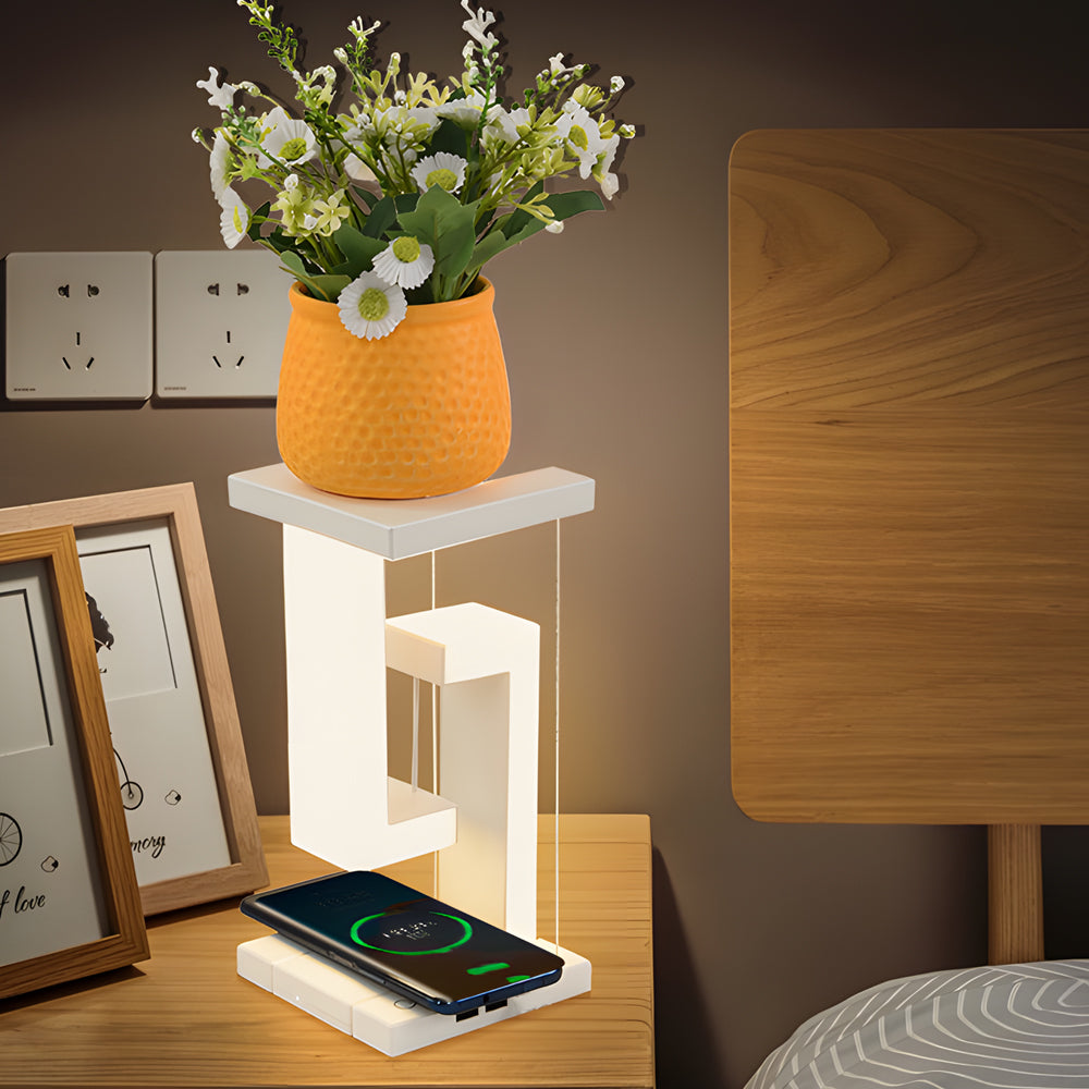 Moderne LED-Tischlampe mit Ladefunktion