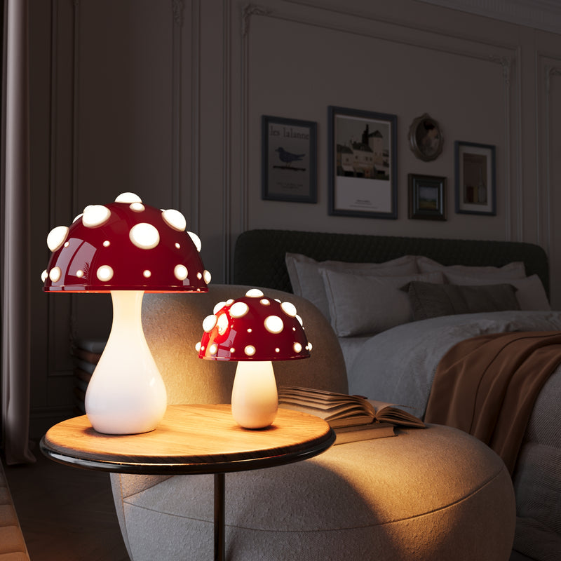 Pilzlampe Nachtlicht – Retro LED Leuchte im Pilzdesign