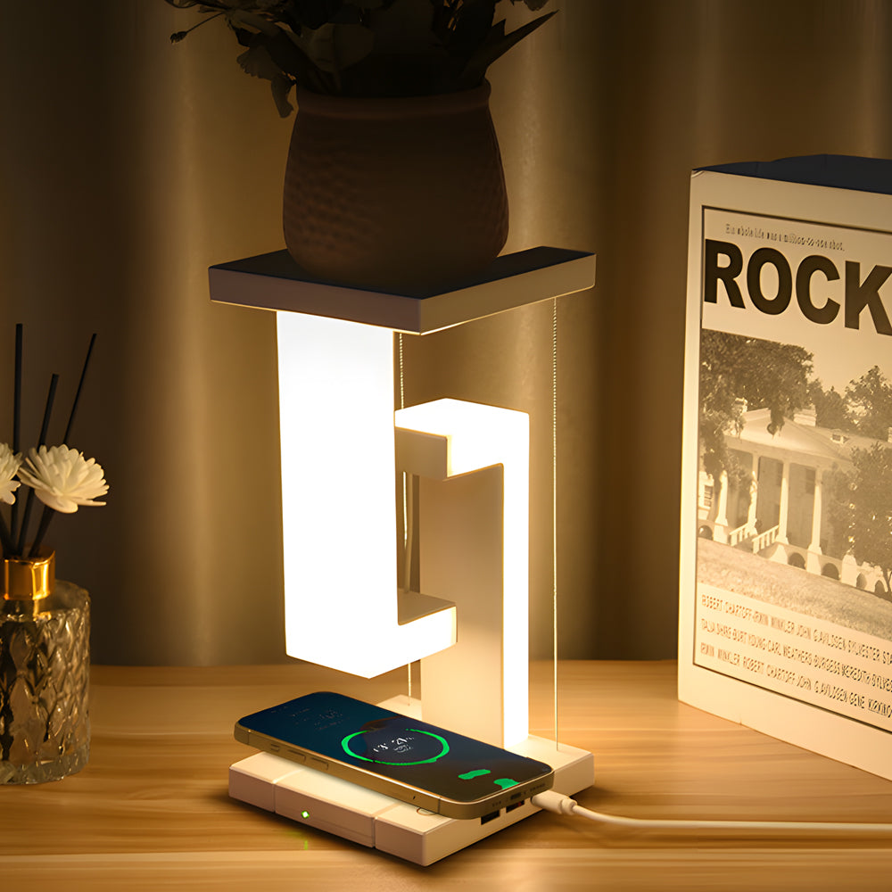 Moderne LED-Tischlampe mit Ladefunktion