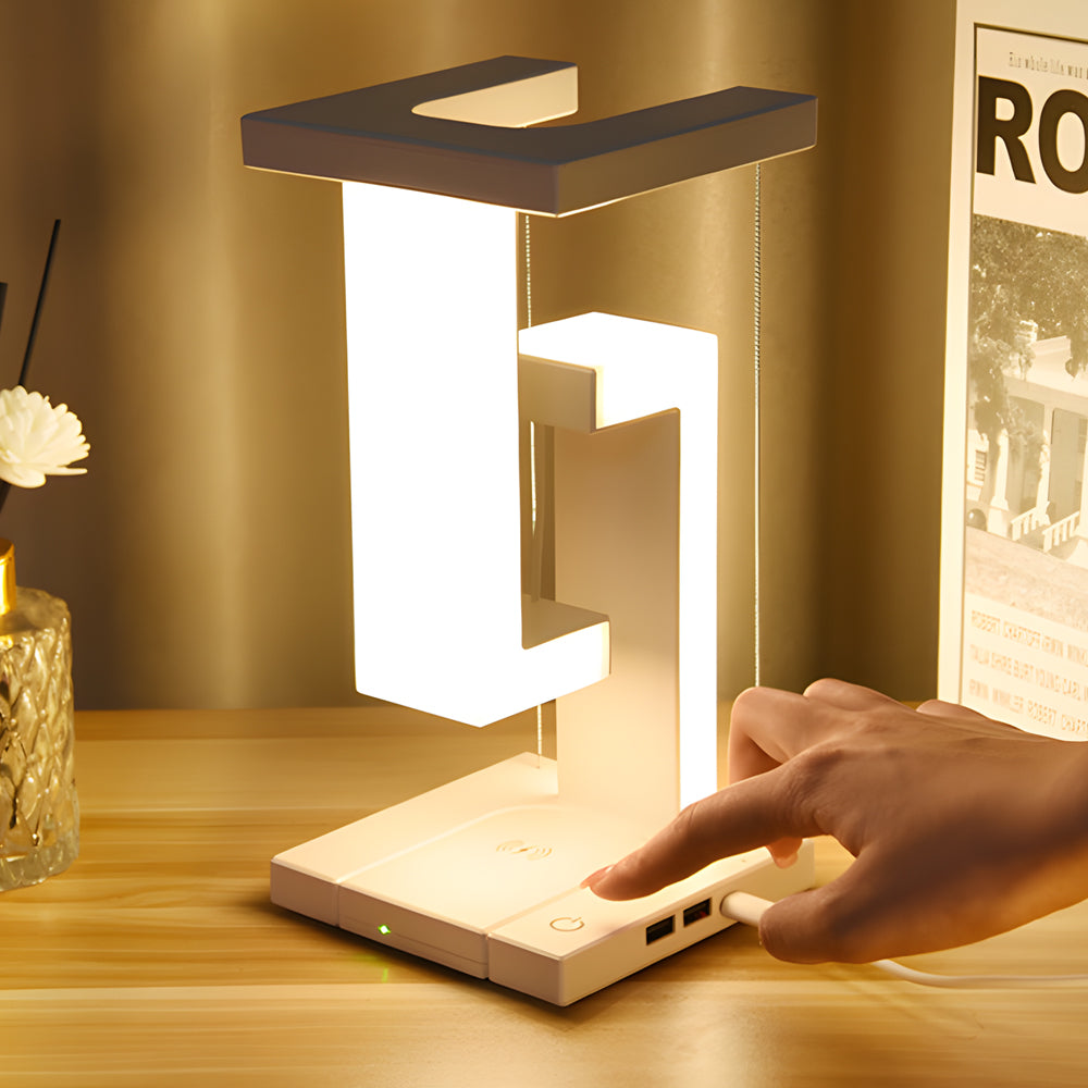 Moderne LED-Tischlampe mit Ladefunktion