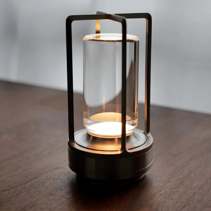 Kabellose LED Ambientelampe – Minimalistische Designer Tischleuchte